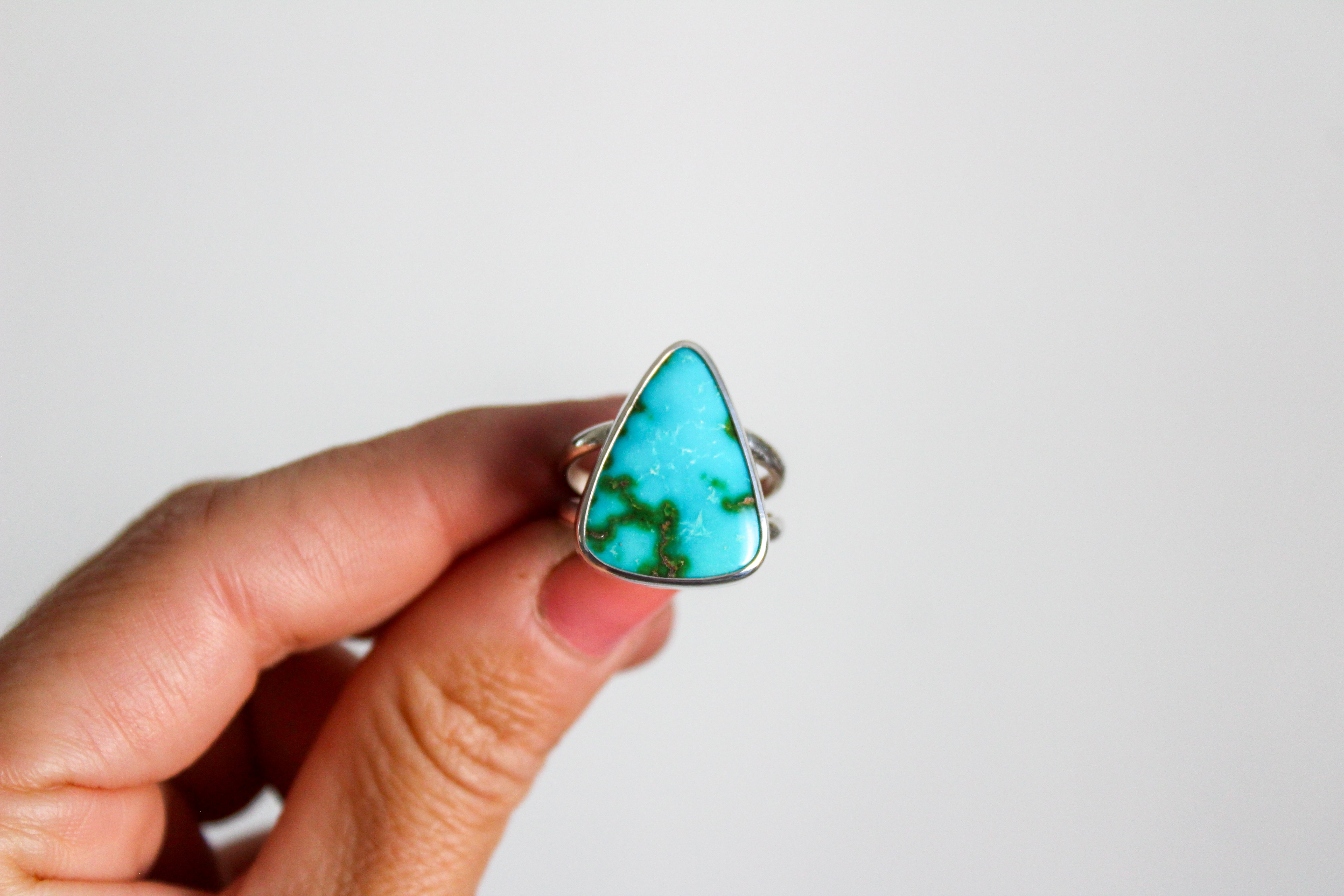 Sonoran Turquoise Statement Ring- Size 8.5