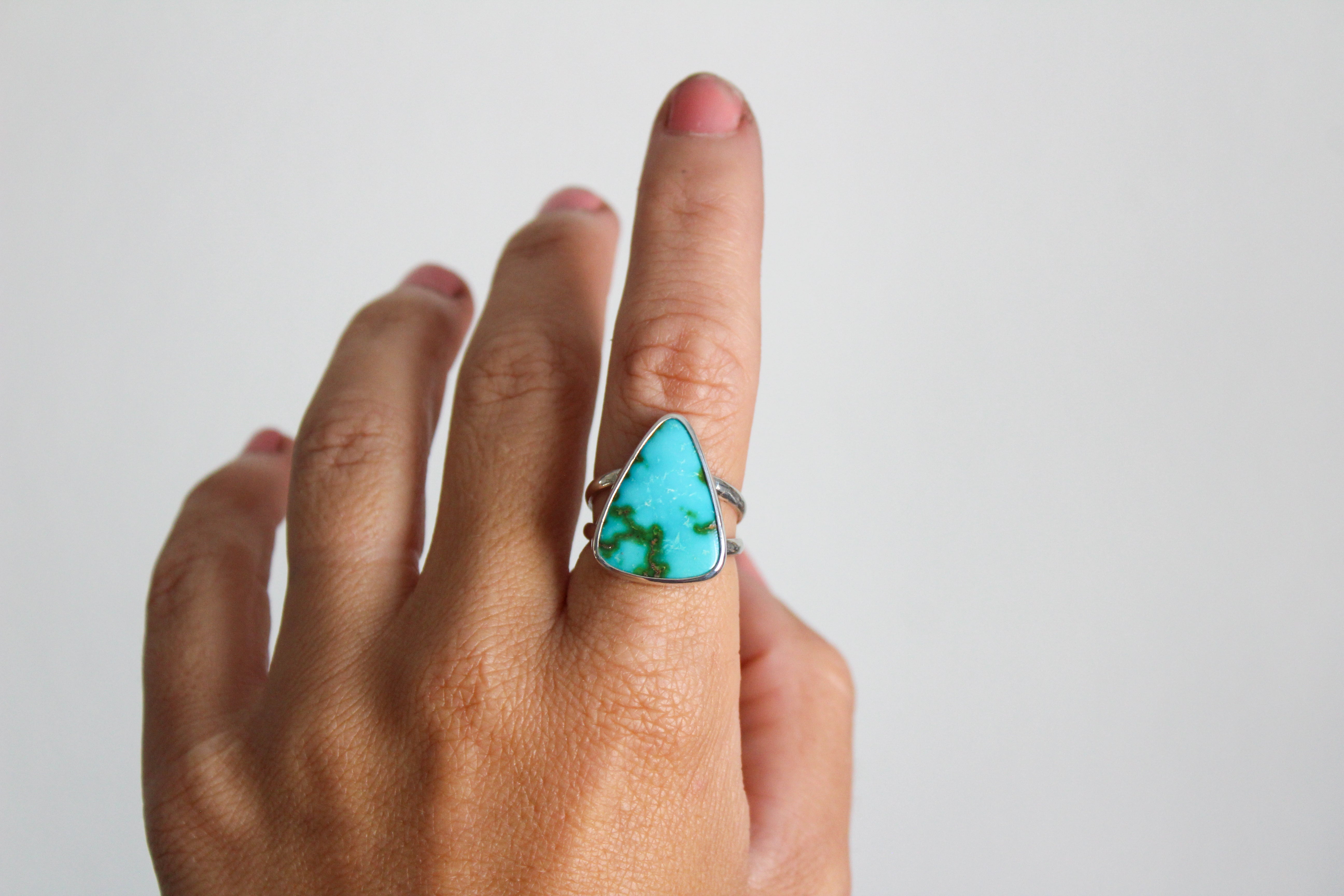 Sonoran Turquoise Statement Ring- Size 8.5