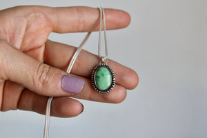 Emerald Valley Turquoise Ridgeline Necklace #1