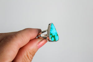 Sonoran Turquoise Statement Ring- Size 8.5